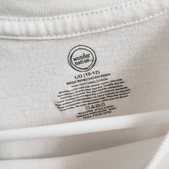 💕 Wonder Nation Boy's Cotton Crew Neck Undershirts - Picture 5 of 10